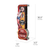 Gas n’ Go Pinup Girl Vintage LED Marquee Sign (30” x 15”)